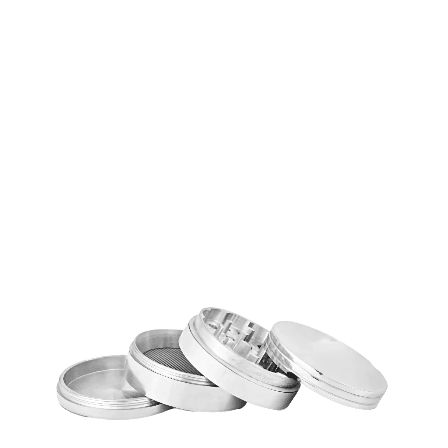 Aluminum 4-Part 63mm Grinder With Kief Catcher